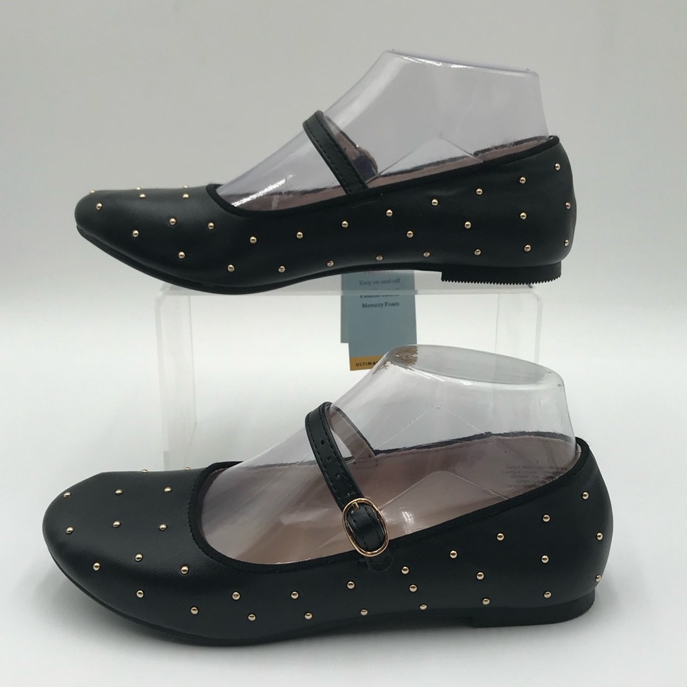 BNWT Cat & Jack Mary Jane Studded Flats - Picture 2 of 11